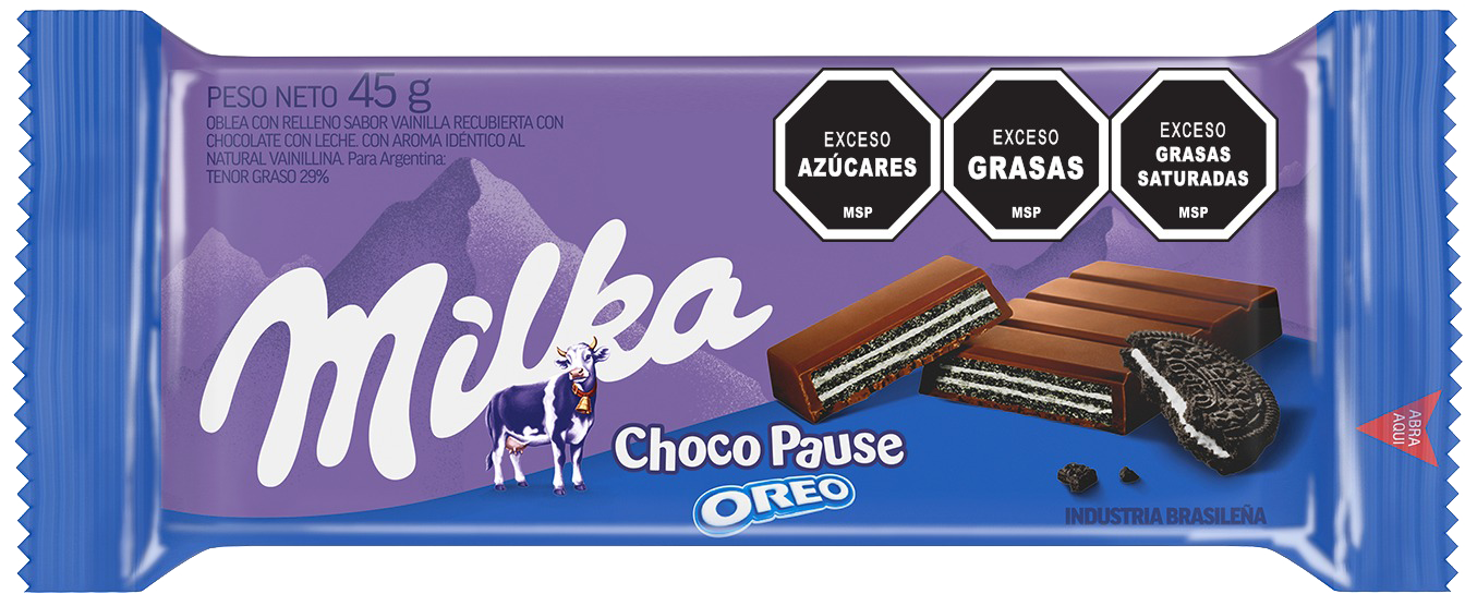Milka Choco Pause Oreo 45g - Nerilan Uruguay